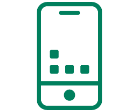 Icon for mobile solutions