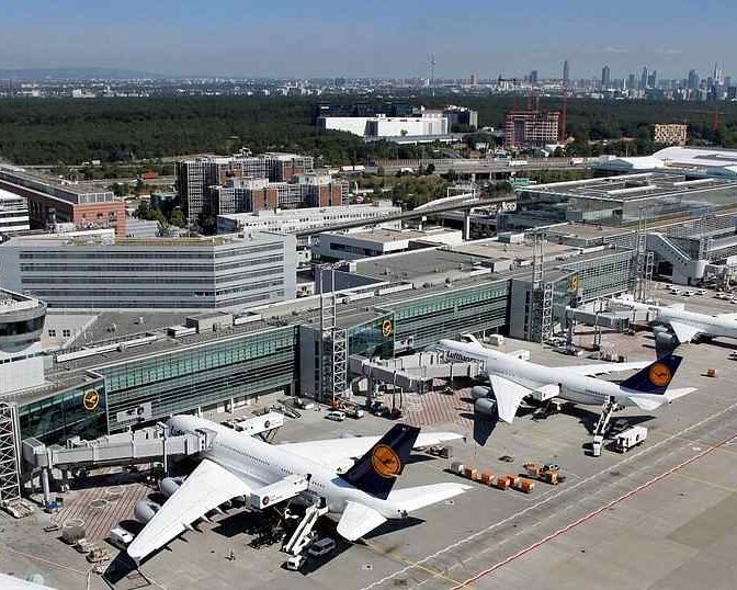 Frankfurt airport security solutions - case study