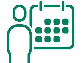 Icon for workforce scheduling