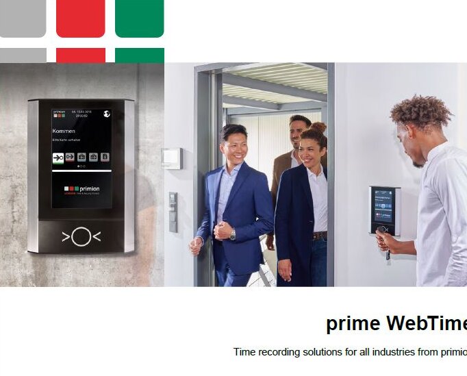 Brochure prime WebTime for time and attendance 