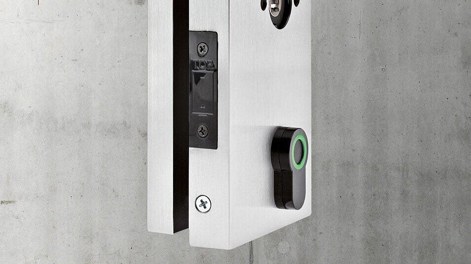 pKT Comfort System Glass Door - Lock for access control