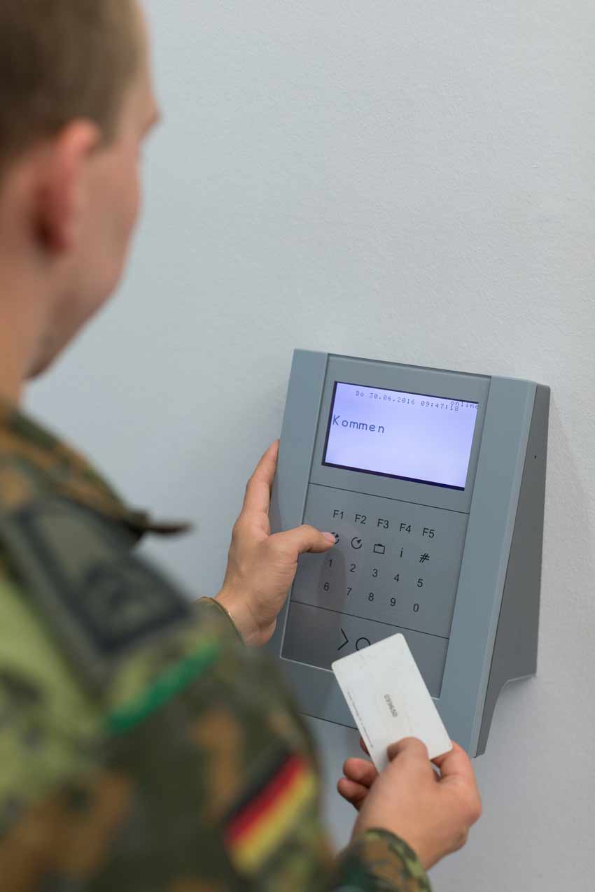 Time Recording at the German Armed Forces
