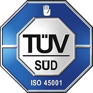 Logo TÜV Süd ISO 45001