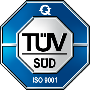 Logo TÜV SÜD ISO 9001